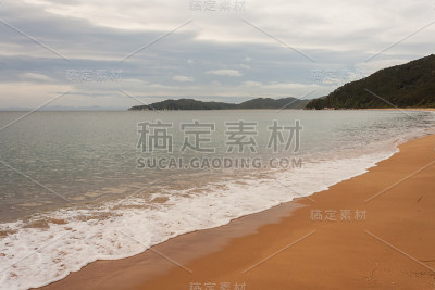 亚伯塔斯曼国家公园的Totaranui湾