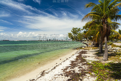 比斯坎湾海滩