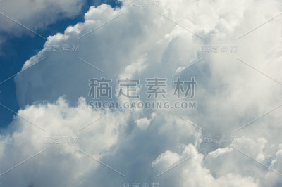 纹理日出云