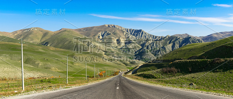 山区的公路