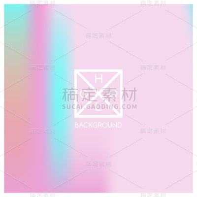 全息背景。整体闪亮的封面。