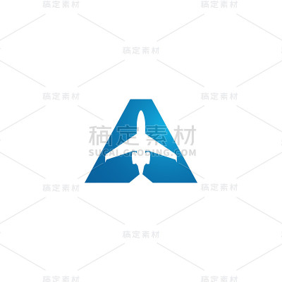 现代飞机旅行货物货运图标