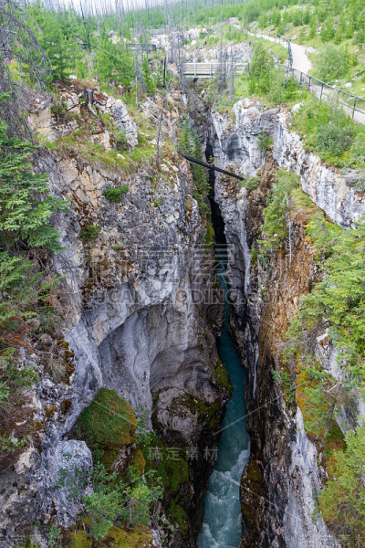 大理石峡谷，班夫国家公园，加拿大