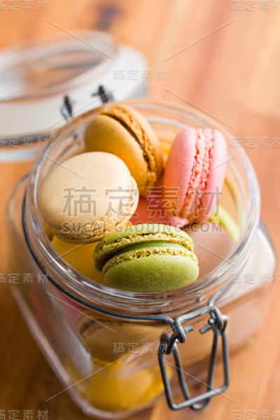 色彩斑斓的马卡龙