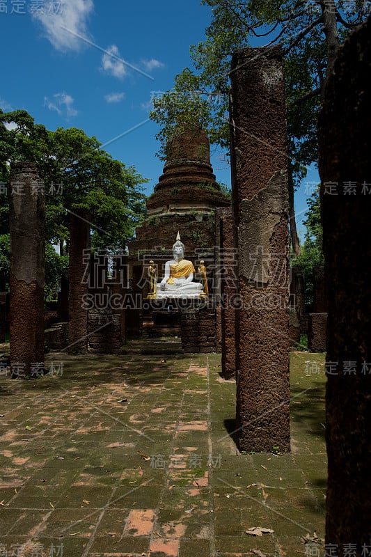 甘蓬寺的张寺和佛像历史公园，