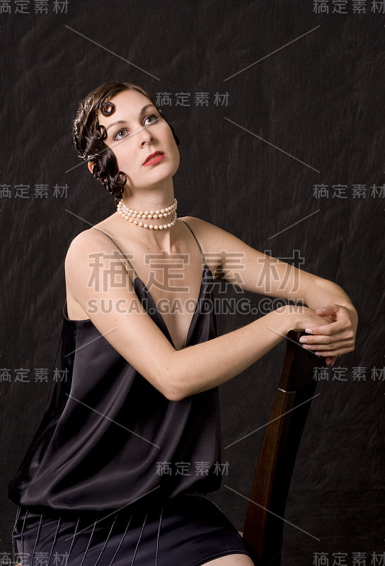 挡板的女孩