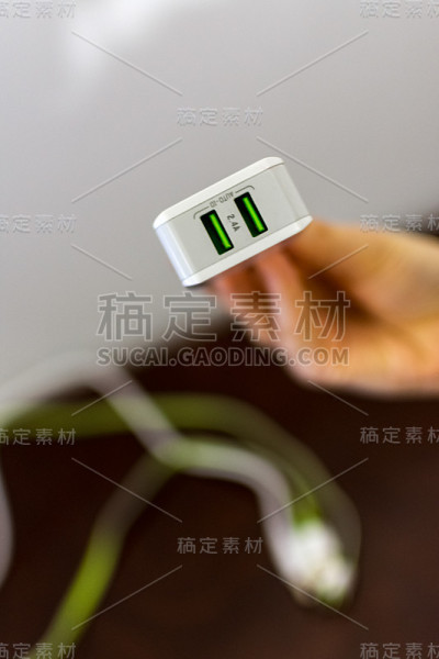 两槽手机充电器