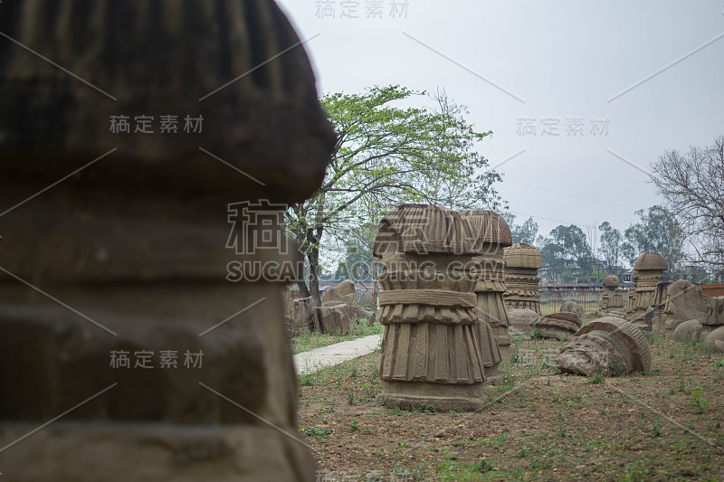 印度那加兰邦迪马普尔的卡查里遗址