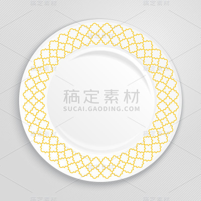 装饰板，俯视图。