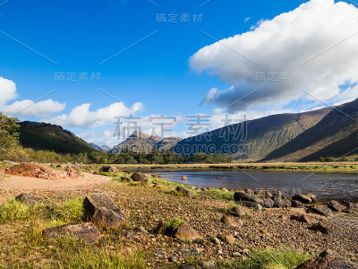 位于苏格兰高地格伦科地区的格伦艾提湖
