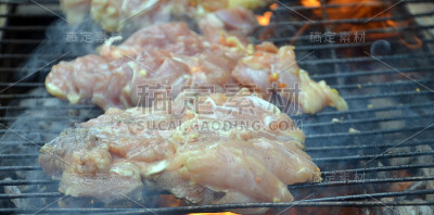 烧烤鸡肉