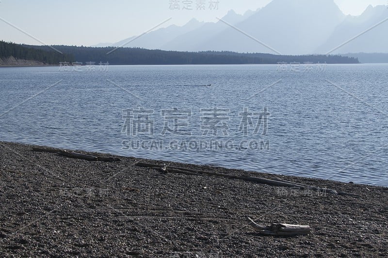 黄石国家公园大提顿山