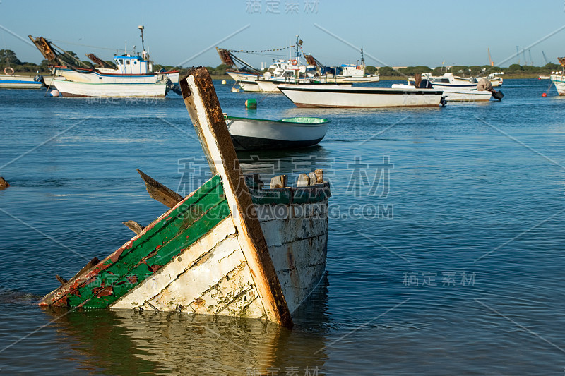 沉没的船