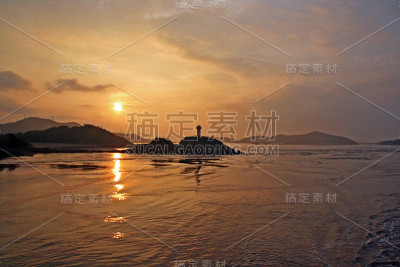 普陀岛日落