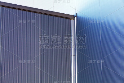 工业建筑的铝立面
