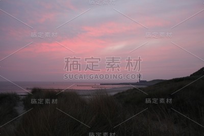 日落