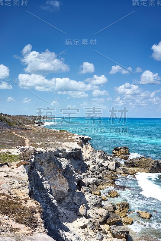 位于墨西哥最南端的“Isla Mujeres”岛