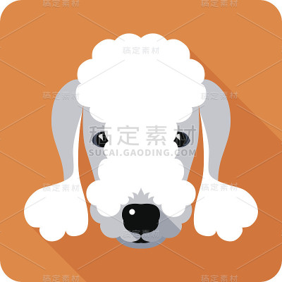 狗图标平面设计