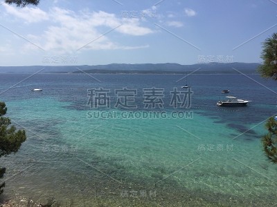 克罗地亚的布拉克岛
