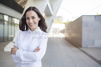 快乐女商人的肖像