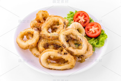 酥炸鱿鱼圈
