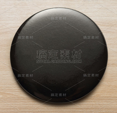 空白黑色圆形徽章