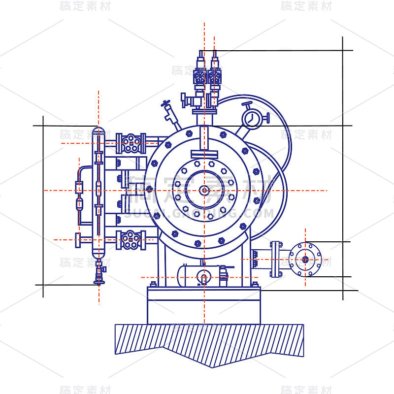 冰箱单元的免费图纸