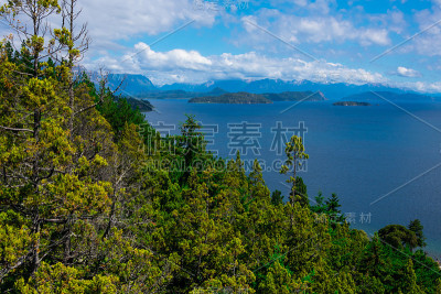 从Cerro Viejo看Nahuel Huapi湖