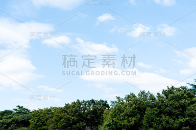 蓝天白云