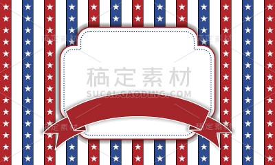 7月4日独立日背景。