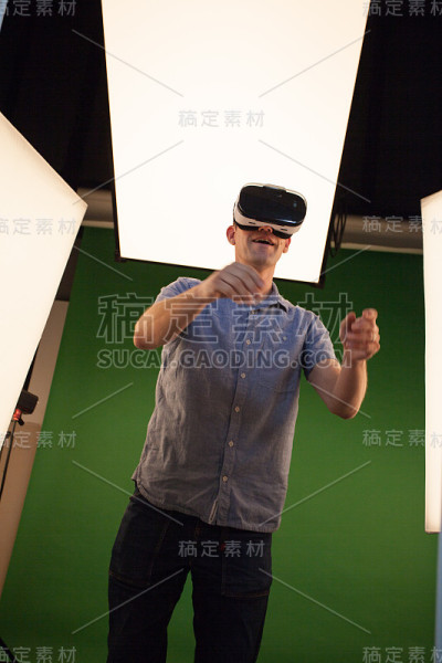虚拟演播室拍摄