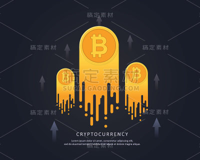 区块链背景风格集合库存