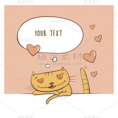 卡与猫。