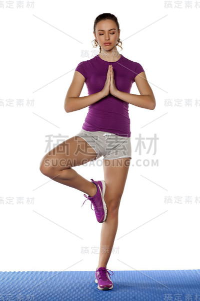 瑜伽女子