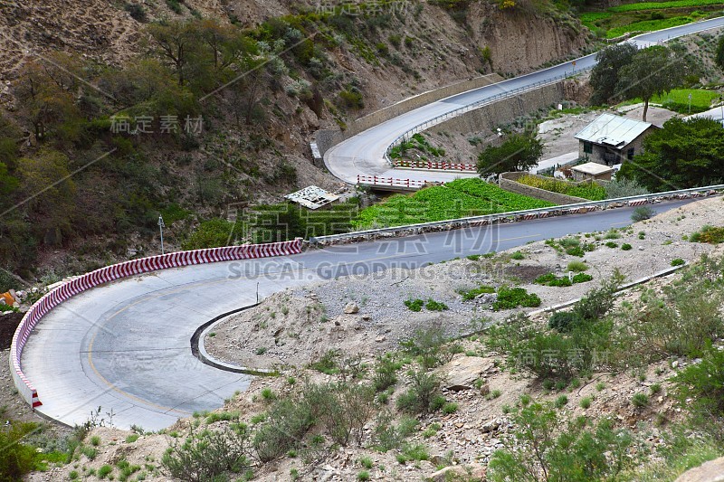 高原公路，中国西藏