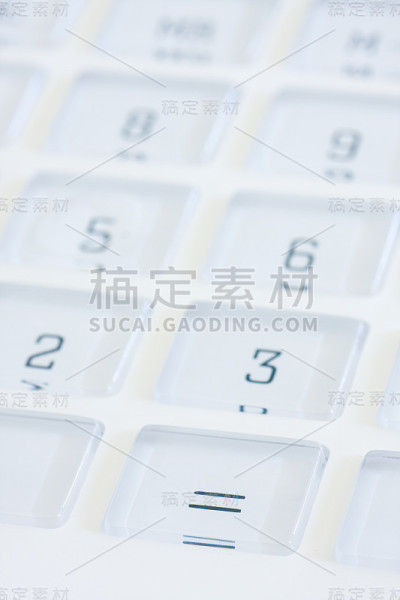 白色的计算器