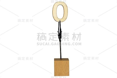 字母O和卡片架