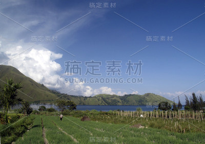 苏门答腊岛的多巴湖