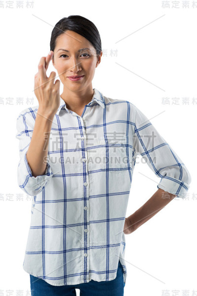 祈求好运的女主管