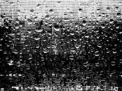 雨中的城市
