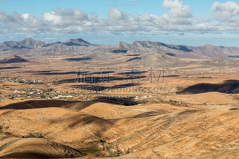 Morro Velosa Pointview -岛上中北部地区独特的美妙风景。Fuerteventu