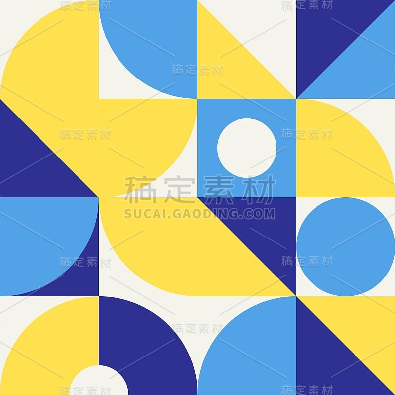 Abstract modern geometric background