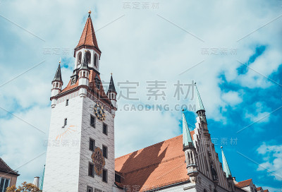 俯瞰慕尼黑旧市政厅