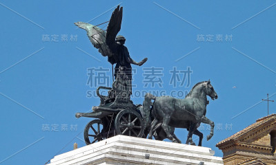 罗马威尼斯广场后视图
