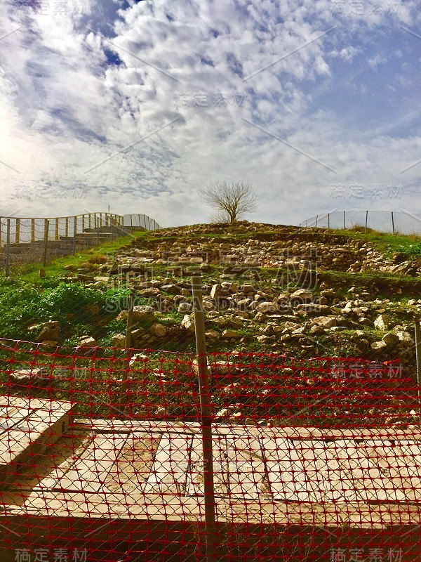 Göbeklitepe Örencik村联合国教科文组织世界遗产方尖碑动物图案Şanlıurfa的第