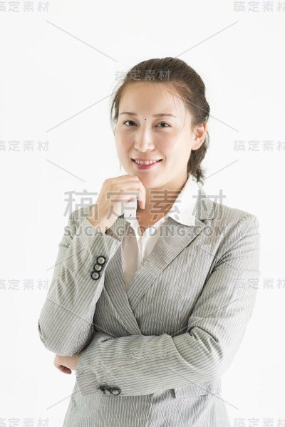 业务女孩肖像