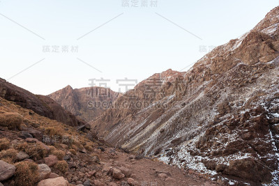 阿特拉斯山脉。