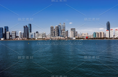 现代海滨城市