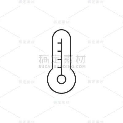 大纲图标-温度计