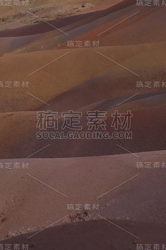 Chamarel七色地球地质公园，毛里求斯，印度洋，非洲